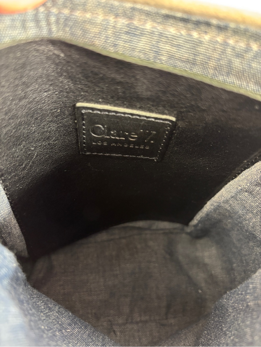 Clare V. Pocket Bag in Black Quality Leather - Picture 7 of 10